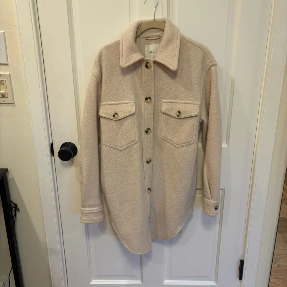 Wilfred The Ganna Long Shirt Jacket - Picture 2 of 5